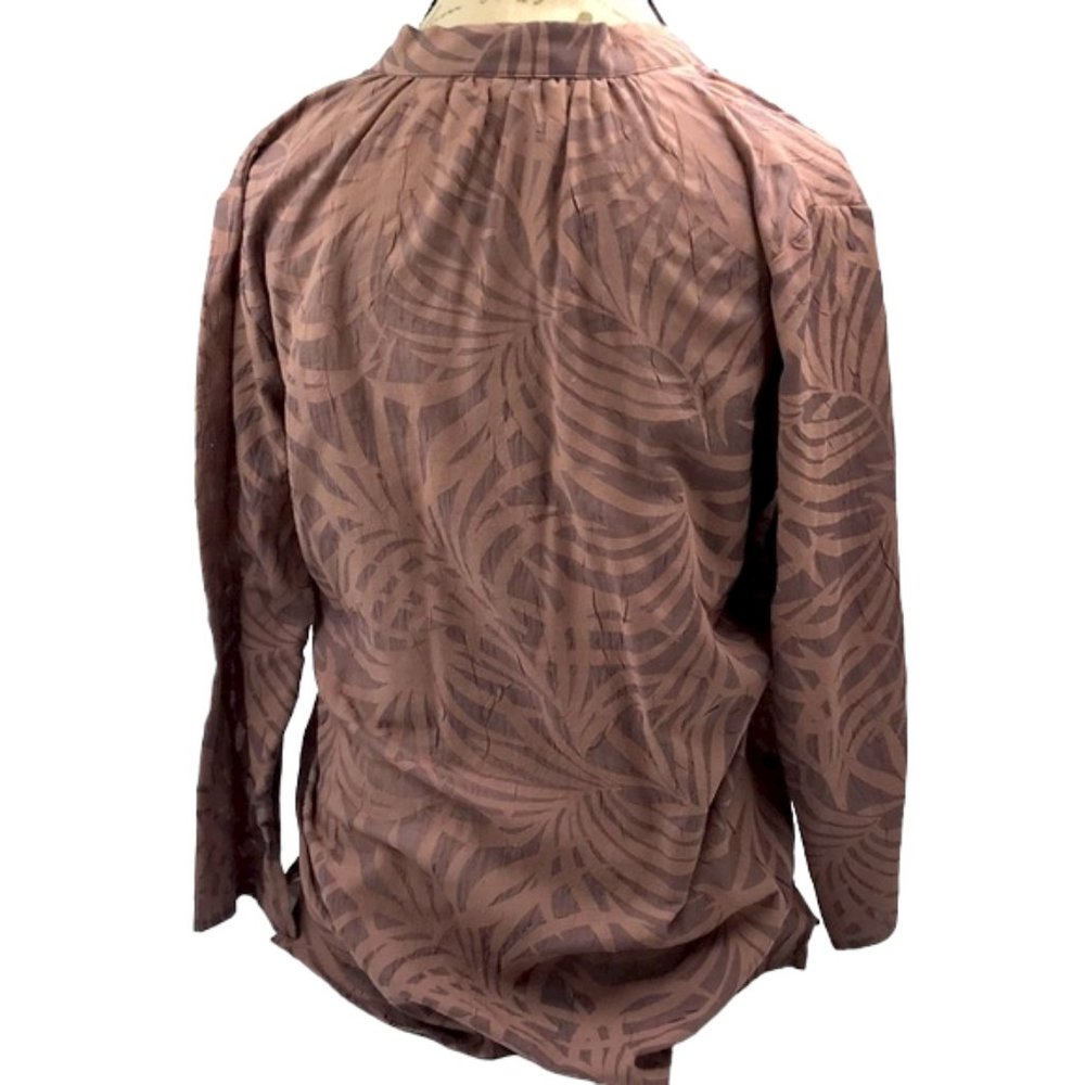 Dockers Tan Long Sleeve Top Size M - Picture 3 of 5